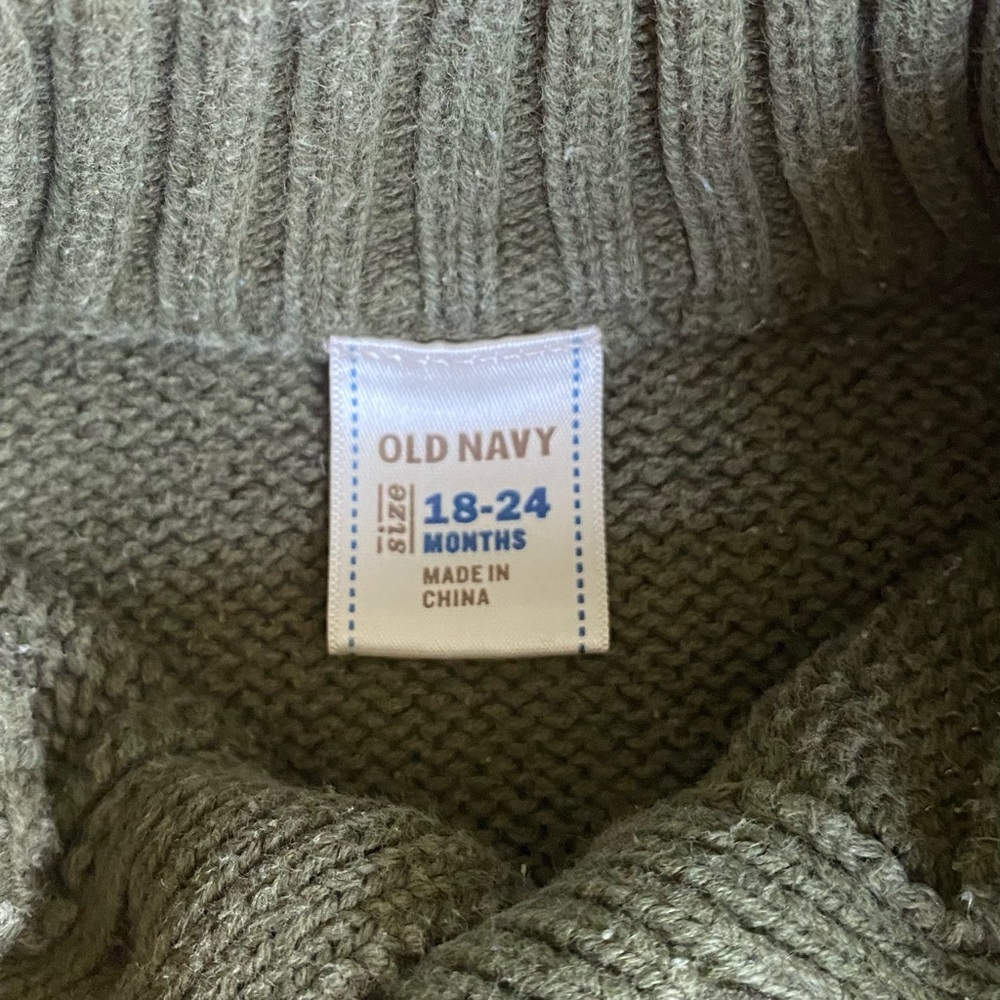 🐻 2/$25 • Old Navy | Military Style Sweater - Picture 7 of 10